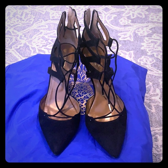 Aquazzura Shoes Aquazzura Pumps Black Size Poshmark
